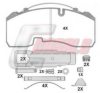 CASALS BKM131 Brake Pad Set, disc brake
